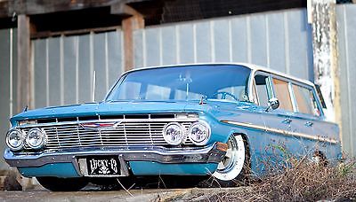Chevrolet : Bel Air/150/210 Parkwood Wagon  1961 chevy parkwood wagon
