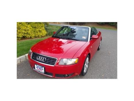 Audi : A4 2006.5 2dr C AUDI A4 ALL WHEEL DRIVE 3.0 THE BEST! BOSE!CONVERTIBLE! AMULET RED, QUATTRO S4