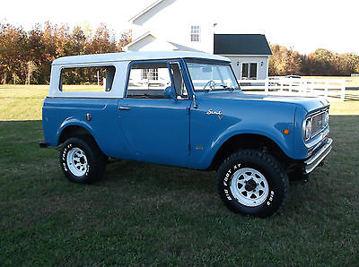 International Harvester : Scout SCOUT 800 A 1970 international scout 800 a 304 motor manual trans 4 x 4 harvester buy it now
