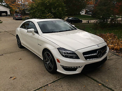 Mercedes-Benz : CLS-Class CLS63 HI-PERFORMANCE VERSION 2012 amg cls 63 pearl white every option p 30 performance package adaptive cruise