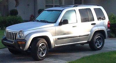 Jeep : Liberty Sport Rocky Mountain Silver 4 dr automatic one owner garage kept Florida 83,500 miles