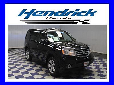 Honda : Pilot 4WD 4dr EX-L 4 wd one owner leather honda certified 3 rd row bluetooth backup camera xm radio