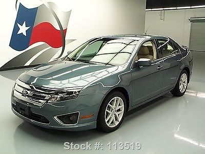 Ford : Fusion LEATHER 2012 ford fusion sel heated leather spoiler alloys 33 k