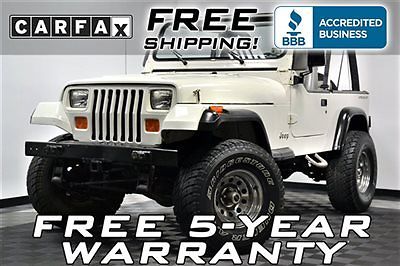 Jeep : Wrangler S 4WD Low Mileage 67 k miles 4 x 4 must see free shipping or 5 year warranty loaded monster truck