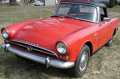 Other Makes : Sunbeam IV 1965 sunbeam alpine iv roadster with automatic transmission