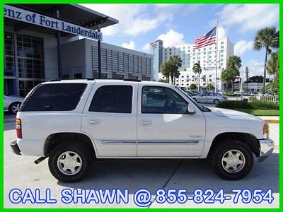 GMC : Yukon ONLY 70,000 MILES, LEATHER, HARD TO FIND!!, L@@K 2004 gmc yukon sle leather only 70 000 miles white tan hard to find l k
