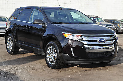 Ford : Edge Limited Sport Utility 4-Door Only 24K AWD Remote Start Leather Navigatrion Panoramic Sunroof Chrome Rebuilt
