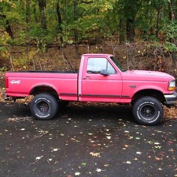 Ford : F-150 XL Standard Cab Pickup 2-Door 94 f 150 minute mount 1 plow lifted great running truck
