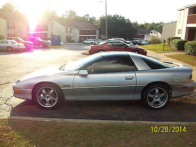 Chevrolet : Camaro Z28 Convertible 2-Door SILVER 1994 CAMARO BRAND NEW MOTOR WITH DUAL PIPES IN GREAT CONDITION T-TOP