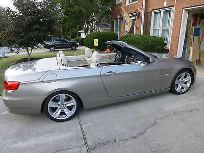 BMW : 3-Series Hard Top Convertible Leather & Burled Wood Accents Stunning Gold BMW 335i Convertible.  Beautiful machine in Excellent Condition