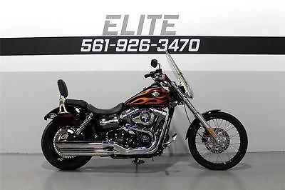 Harley-Davidson : Dyna 2013 harley fxdwg dyna wide glide video 197 a month 103 warranty low miles