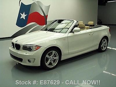 BMW : 1-Series CONVERTIBLE 2013 bmw 128 i convertible 6 speed heated seats only 12 k