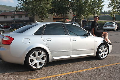Audi : S4 Base Sedan 4-Door 2005 audi s 4 silver sedan premium sound radar interior everything