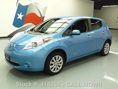 Nissan : Leaf WE FINANCE!! 2013 nissan leaf s zero emission electric rear cam 7 k texas direct auto