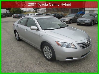 Toyota : Camry Hybrid Sedan 4-Door 2007 used 2.4 l 16 v fwd sedan 1 owner clean carfax navigation bluetooth leather