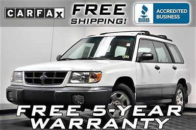Subaru : Forester 4dr L Auto RA Pkg AWD AWD Auto Must See Free Shipping or 5 Year Warranty! 4x4 Gas Sipper L
