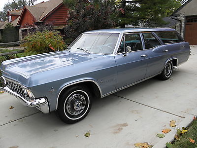 Chevrolet : Impala 4 door wagon 1965 chevrolet impala station wagon