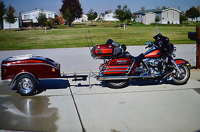 Harley-Davidson : Touring 2008 hd ultra with matching time out trailer