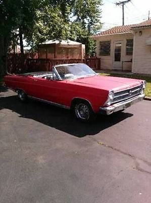 Ford : Fairlane covertible 1966 ford fairlane 500 convertible