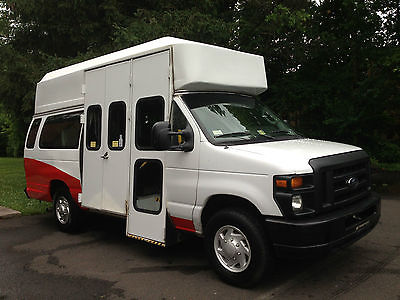 Ford : E-Series Van XL Extended Passenger Van 3-Door 2011 ford e 350 super duty xl extended wheelchair passenger van braun lift