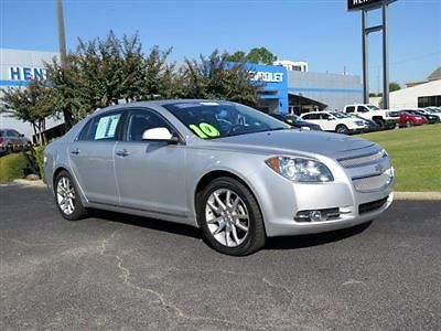 Chevrolet : Malibu 4dr Sedan LTZ 2010 chevrolet malibu ltz silver ice metallic