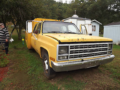 Chevrolet : Other None Chevrolet Utility Truck, 3500 series, 1991 auto. crew cab