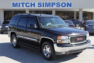 GMC : Yukon YUKON 1500 SLT   PERFECT 2-OWNER CARFAX This is a very nice 2005 GMC Yukon SLT. It is Black with Gray Leather Interior.