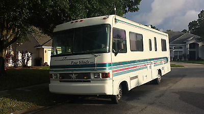 1995 30FT THOR FOUR WINDS 5000 CLASS A MOTORHOME W/ 7.5L FORD 460 and BANKS