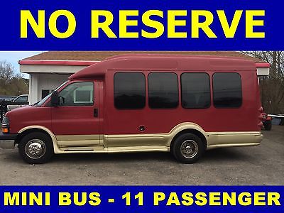 Chevrolet : Express LS 2007 chevrolet express party bus shuttle runs great no reserve