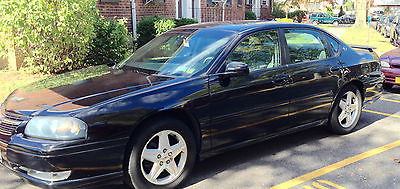 Chevrolet : Impala SS Sedan 4-Door 2004 black chevrolet impala ss