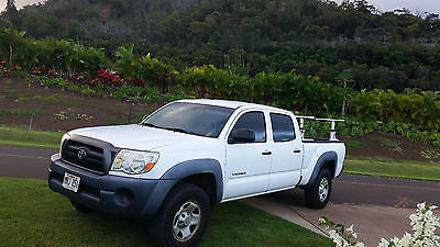 Toyota : Tacoma Base Crew Cab Pickup 4-Door 2006 toyota tacoma double cab 4 wd long bed white low miles one owner