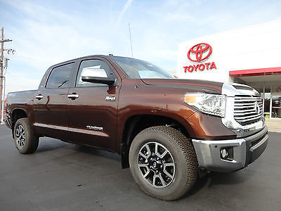 Toyota : Tundra Crewmax Limited 4x4 5.7L V8 Nav Roof Leather New 2015 Tundra Crewmax Limited 5.7L V8 4x4 Navigation TRD Off Road Sunset 4wd