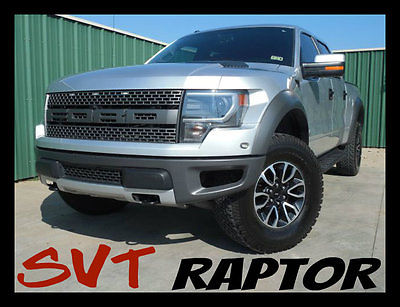 Ford : F-150 RAPTOR 2013 ford f 150 svt raptor 4 x 4 navigation sunroof carfax 1 owner
