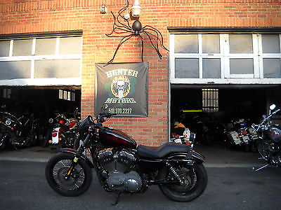 Harley-Davidson : Sportster 2008 harley davidson xl 1200 n nightster bobber cafe black vance hines sculls
