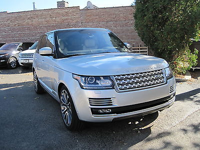 Land Rover : Range Rover AUTOBIOGRAPHY 2014 land rover range rover supercharged utility 4 door 5.0 l