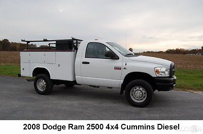 Dodge : Ram 2500 2008 ram 2500 slt used turbo 6.7 l i 6 24 v auto 4 wd pickup truck utility service