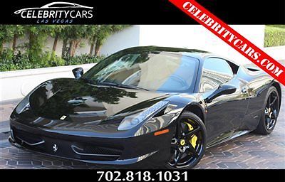 Ferrari : 458 2011 Ferrari 458 Italia Coupe 2011 ferrari 458 italia coupe 11 k miles excellent condiition trades welcome