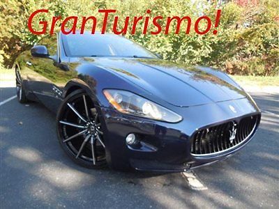 Maserati : Gran Turismo 2dr Coupe Maserati GranTurismo 2dr Coupe Low Miles Automatic Gasoline 4.2L 8 Cyl Blu Ocean