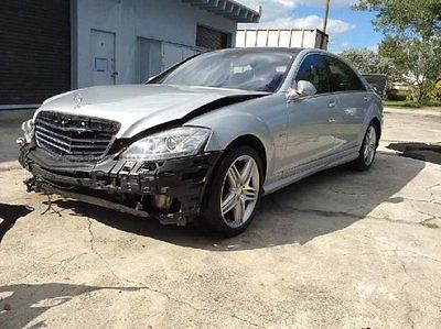 Mercedes-Benz : S-Class S550 4MATIC 2012 mercedes benz s class s 550 4 matic turbocharged repairable project wrecked