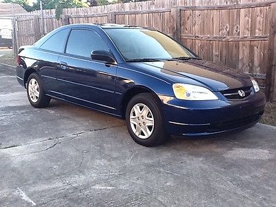 Honda : Civic LX LX one owner. Excellent condition. Automatic trans. Blue with tan interior
