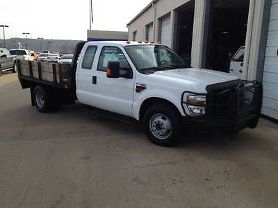Ford : F-350 F350 2008 f 350 flatbed extended cab truck