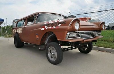 Ford : Other Del Rio 1957 ford del rio wagon 2 door nostalgia gasser blown big block 4 speed