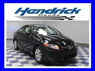 Honda : Civic 2dr Automatic LX ONE OWNER AUTO CLOTH HONDA CERTIFIED CD PLAYER IPOD/USB INPUT CRUISE CONTROL