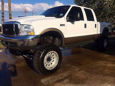 Ford : F-250 F250 LIFTED 7.3 DIESEL  4X4 2000 ford f 250 4 x 4 lifted 7.3 diesel powerstroke turbo low miles rust free nice