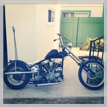 Harley-Davidson : Other Harley Davidson 1951 FL Panhead Hydra Glide Chopper Original Survivor Titled