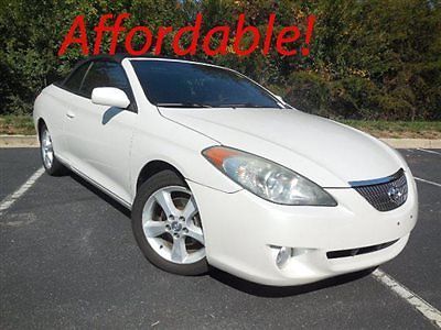 Toyota : Solara 2dr Convertible SE V6 Automatic Toyota Camry Solara 2dr Convertible SE V6 Automatic Automatic Gasoline 3.3L V6 C