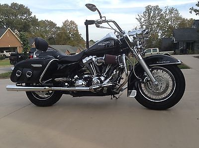 Harley-Davidson : Touring 2007 road king classic flhrc performance upgrades custom leather chrome