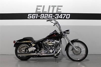 Harley-Davidson : Softail 2005 harley fxsti softail video 122 a month low miles extras chrome softtail