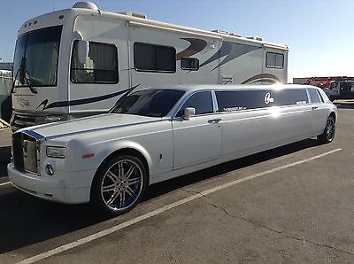 Rolls-Royce : Phantom Phantom White, Excellent condition, limousine, marble floor, 180' stretched, sound systm