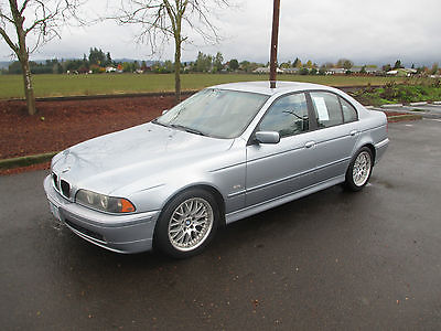 BMW : 5-Series 530i 2003 bmw 530 i 4 dr blue loaded immaculate condition